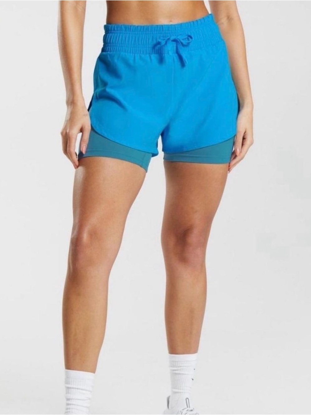 Gymshark 2 in 1 running shorts
